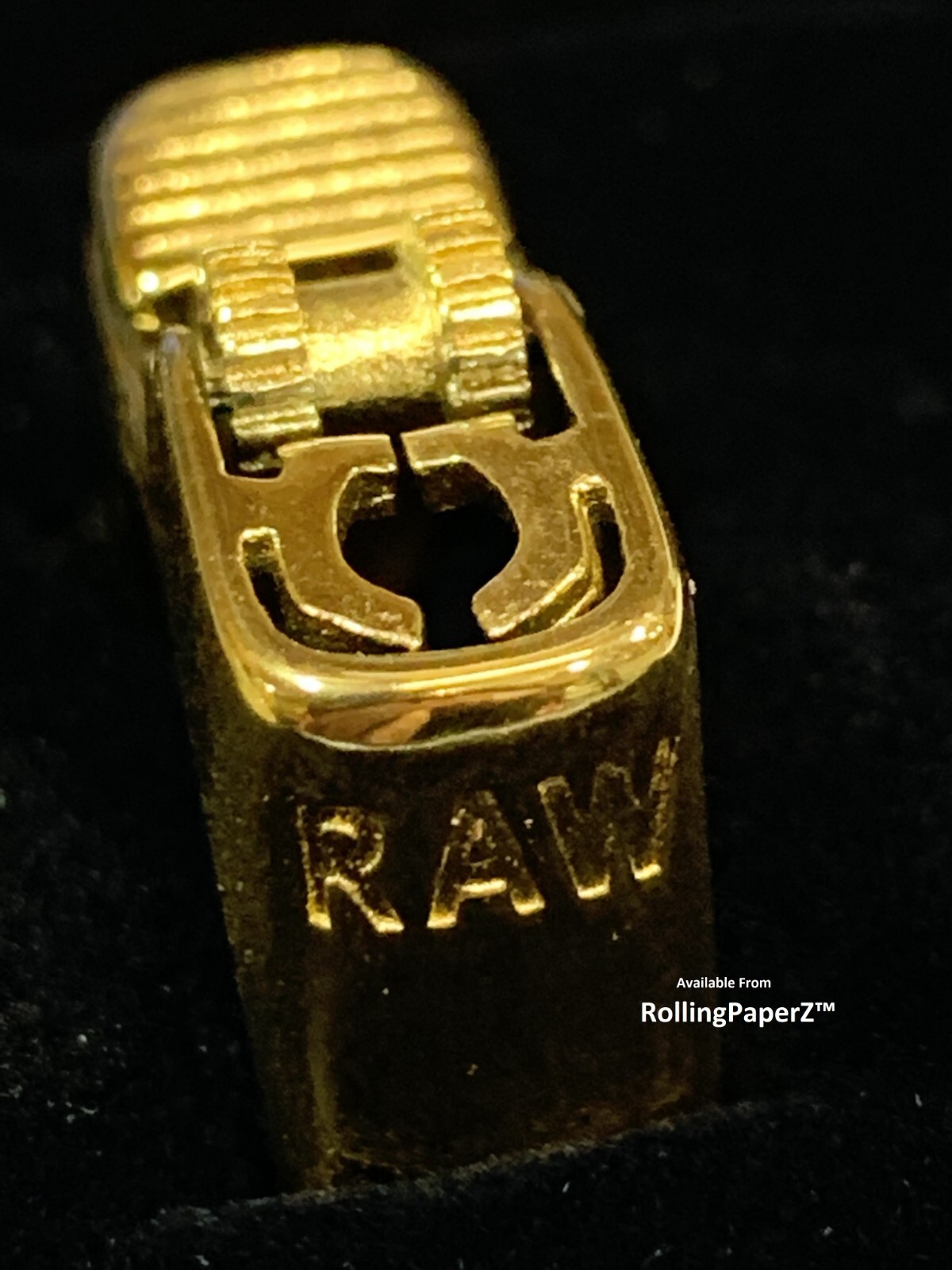 RAW Rolling Papers GOLD LIGHTER RING SIZE 9 | eBay