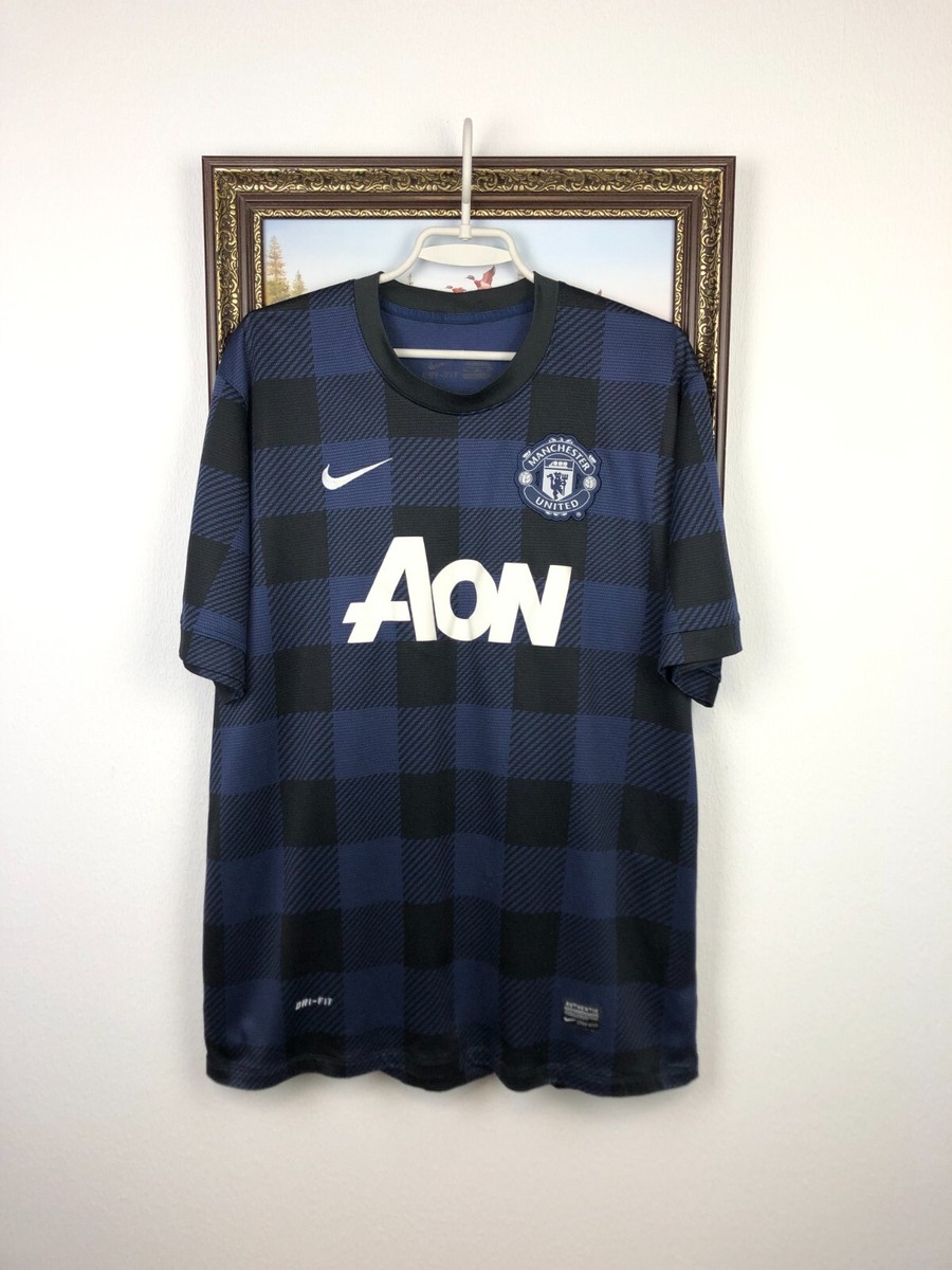 Manchester United Away football shirt 2013 Soccer Nike Jersey Mens