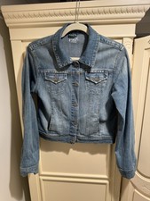 Nwot Pinc Premium Women Blue Denim Jacket Xl Runs Small