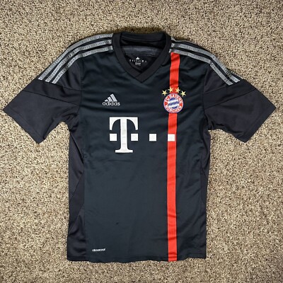 Bayern Munich Adidas Climacool 2014/2015 Black Third Jersey Soccer