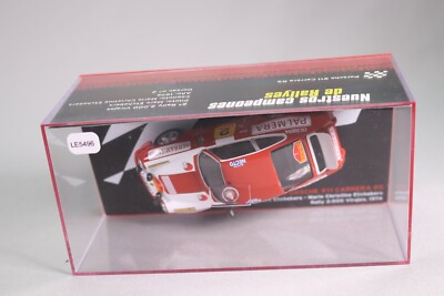 Modèle Réduit 1/43 Porsche 911 Carrera RS Rally 1974 #2 - Miniature Collection Blanc Et Rouge