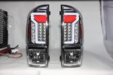 Chrome Clear Rear Tail Light Brake Lamp Turn Signal For 2016-2023 Toyota Tacoma Chrome Clear Rear Tail Light Brake Lamp Turn Signal For 2016-2023 Toyota Tacoma