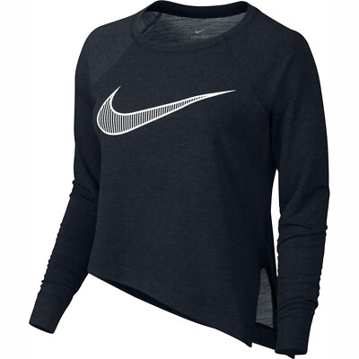 NIKE WOMENS TRAINING TOP 833652-010 MEDIUM