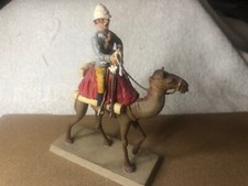 Colonial Trumpeter Mounted on Camel, Approx 54mm