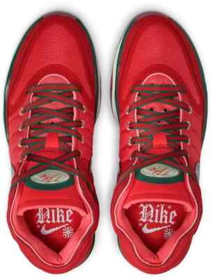 Nike Air Zoom G.T. Hustle 2 Christmas Red Shoes Sneakers New
