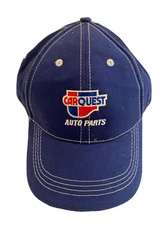 Vintage car quest auto parts adjustable cap hat