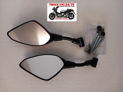 Specchietti Retrovisori Per Yamaha TMAX 560 2022-2024 - In Alluminio Regolabili - Foto 7