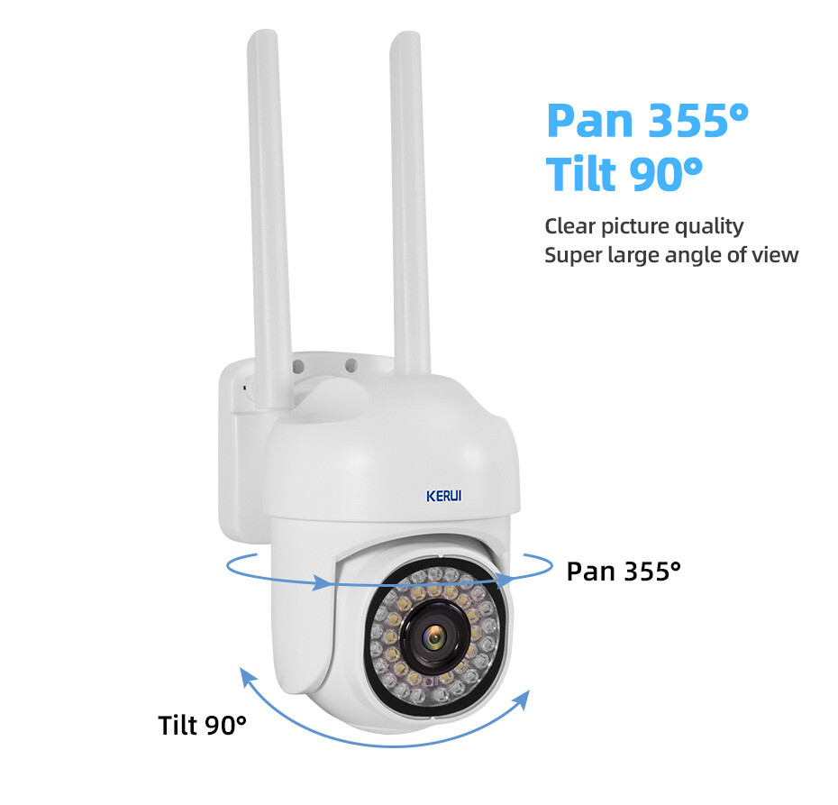 Wireless Wifi Security Camera System Outdoor Home 1080P HD Night Vision Cam US