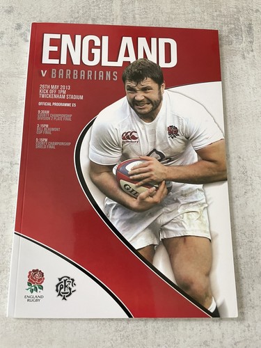 England v Barbarians, Twickenham, 2013
