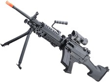 Cybergun FN Licensed M249 E2 "Featherweight" Airsoft Electronic AEG 350 FPS 