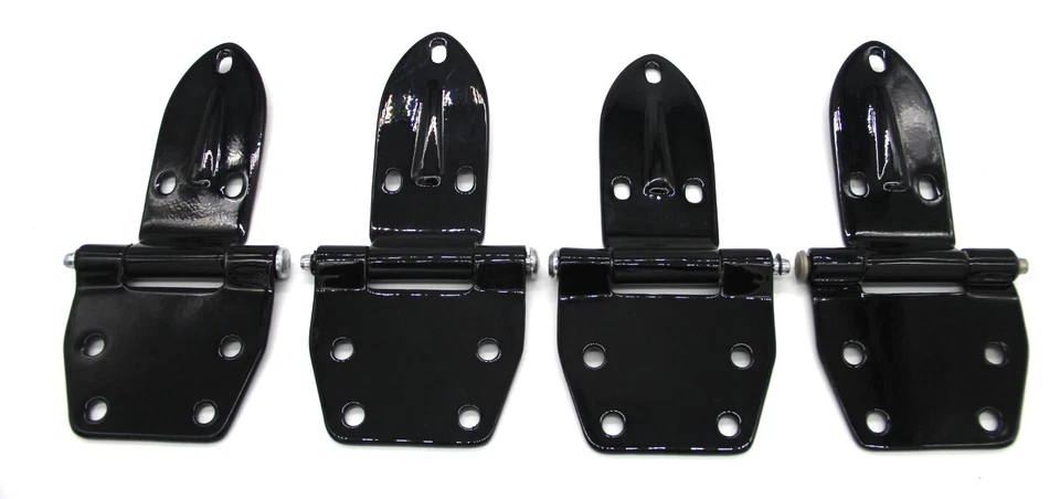 Juego de bisagras de puerta de acero delanteras negras para Toyota Land Cruiser FJ40 Toyota 1969-1986 Foto 3 de 4