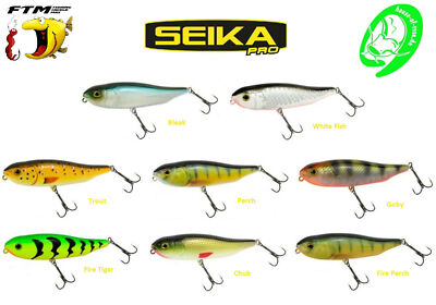 Seika Pro Toyama 9,5 cm Wobbler Topwater Raubfisch Spinnfischen Hecht Barsch