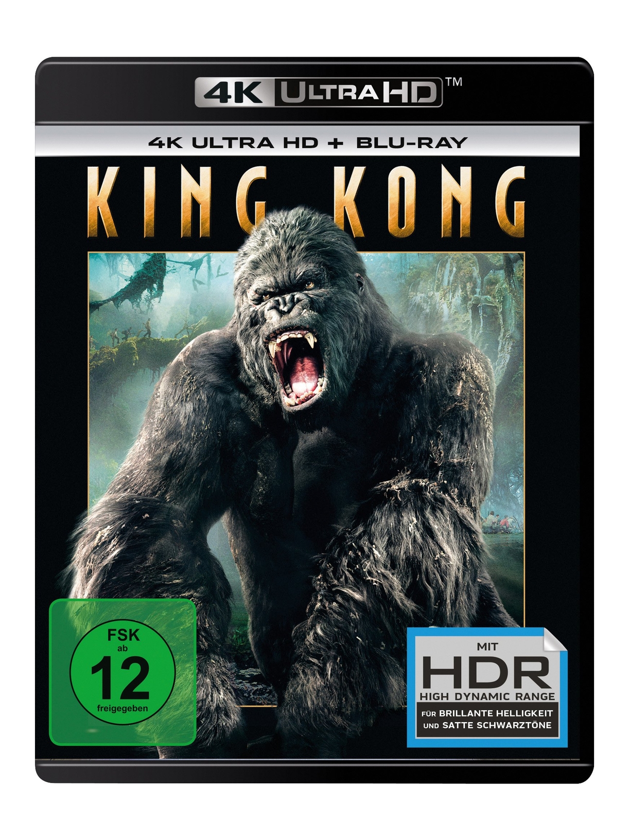 King Kong (4K Ultra-HD) (+ Blu-ray) (4K UHD Blu-ray)