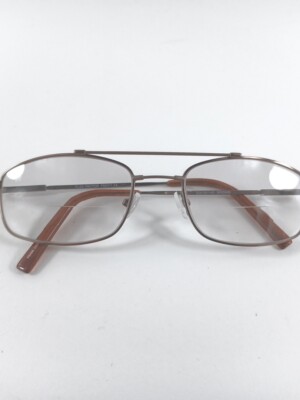 Flex-Factor F5071 Eyeglasses @A 53-19-140 Brown Used New nose pads free wipes @A