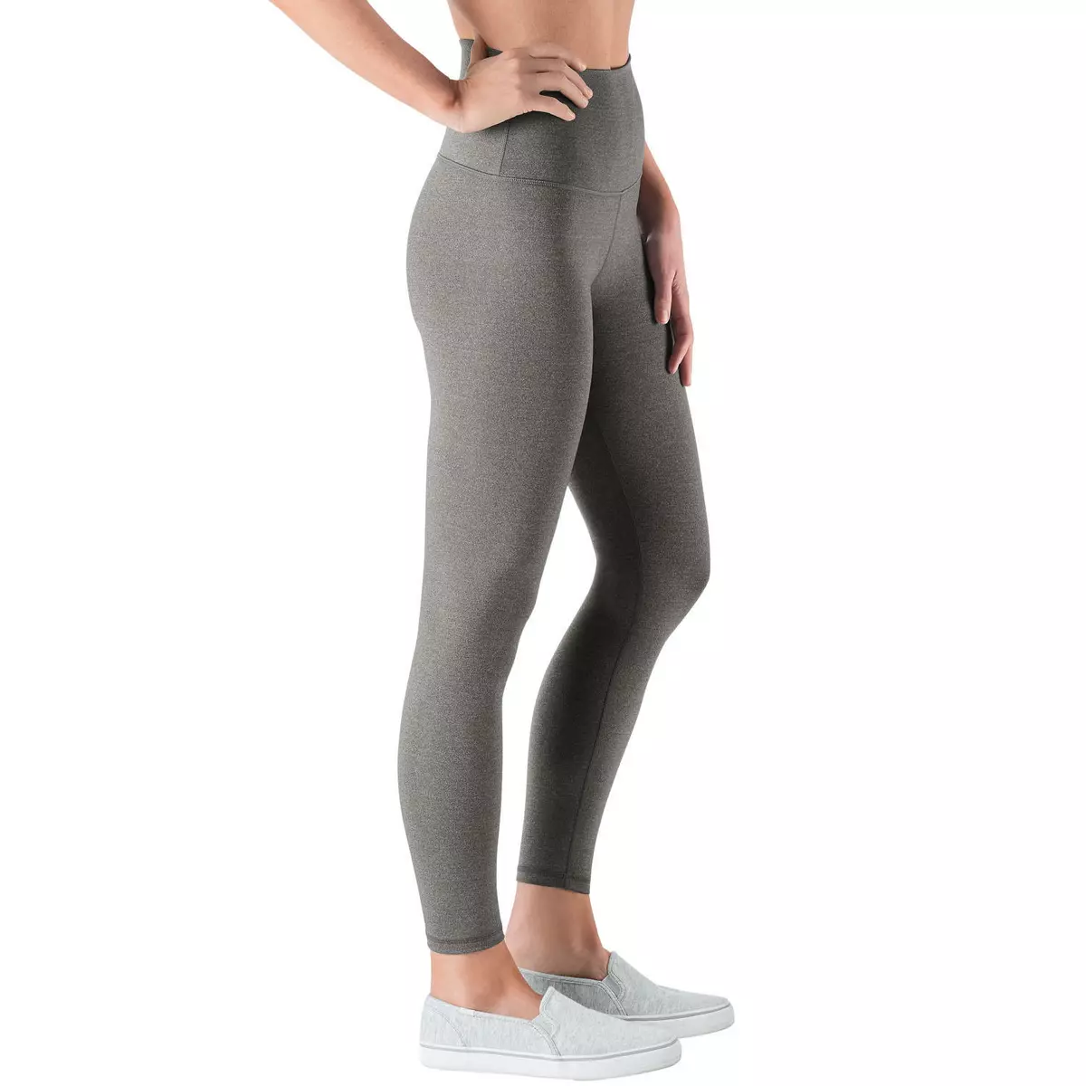 Member's Mark Ladies High Waist Zen Ankle Legging Gray S, M, L, XL, 2XL