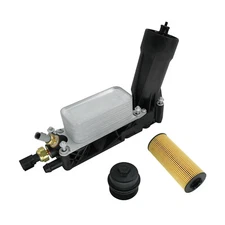 Oil Filter Cooler Housing 68310865AB For 2017-2018 Jeep Chrysler Dodge Ram 3.6L