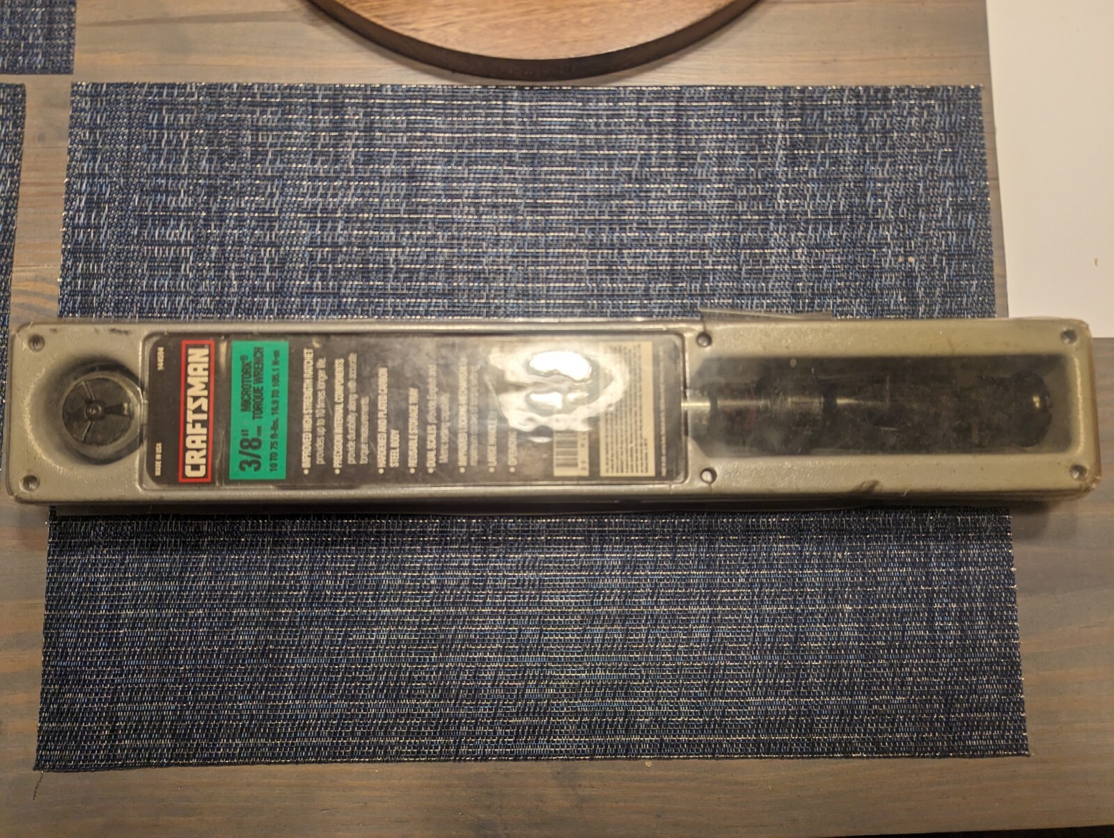 CRAFTSMAN 44594 MICROTORK TORQUE WRENCH 3/8" Drive 16.9 to 105.1 N.m eBay