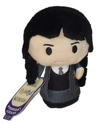 Hallmark Itty Bittys Wednesday Adams Family Jenna Ortega Plush