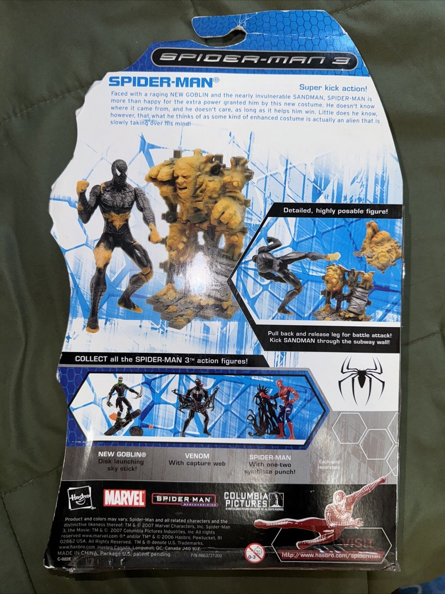 その他 Spider-Man 3 bme6fzu Hasbro Marvel Spider Man 3, Black Spider Man Symbiote Action