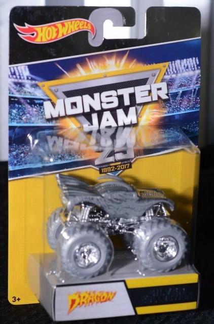hot wheels monster jam 25th anniversary