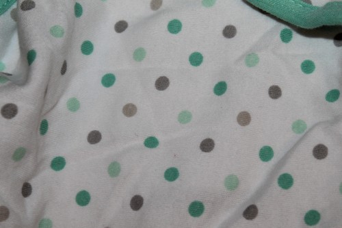Summer Infant SwaddleMe swaddler wrapsack size small green gray dots nwop #159 - Picture 3 of 7