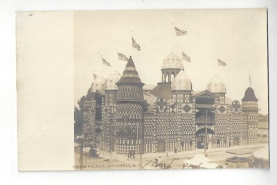 1905 Corn Palace, Mitchell, South Dakota RPPC