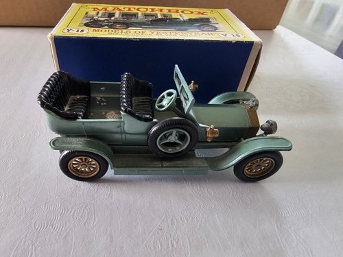 Matchbox “Models Of Yesteryear” Y-13 Y-14 Y-15 Rolls Royce 1911 Daimler 3 Cars - Picture 11 of 15