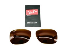 2 lenti Ray Ban plastica Justin 4165 651073 54/marrone B15 colorate nuove