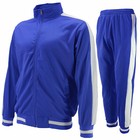 vkwear Men's Striped Athletic Running Jogging Gym Slim Fit Sweat Track ...