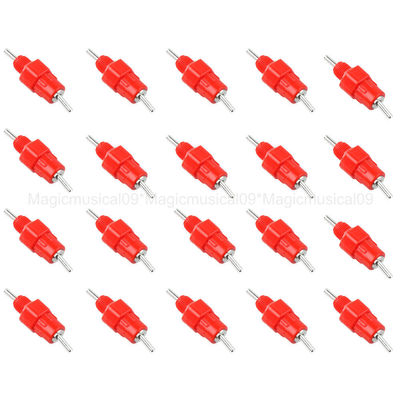 20X Pack Nipple Drinker Chicken Water Feeder Poultry Duck Hen Screw In Automatic