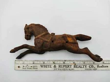 Antique/Vintage Cast Iron Hubley, Wilton Horse - Running - 8" Length