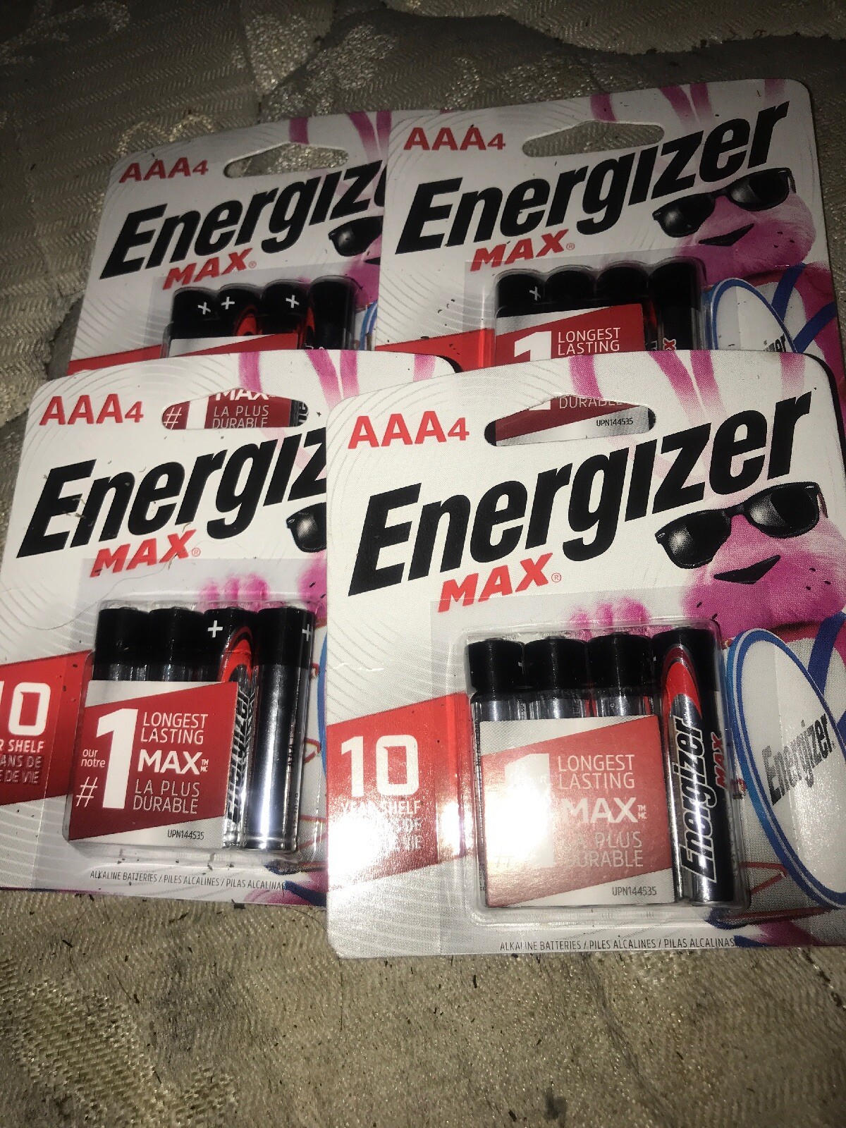 Energizer Max Alkaline Aaa Batteries 16 New !-image