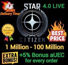 Star Citizen aUEC 1 Mil-100 Mil  +5% Bonus  A...