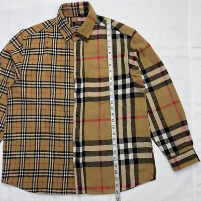 Burberry x Gosha Rubchinskiy Check Split Flannel | eBay Burberry x Gosha Rubchinskiy Check Split Flannel | eBay