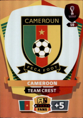 Adrenalyn XL WM 2022 Qatar Trading Card Nr 59 - Cameroon  - Team Crest