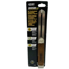Johnson Level 1926-1000 Sliding 10 inch Professional Carbonized Bamboo T-Bevel