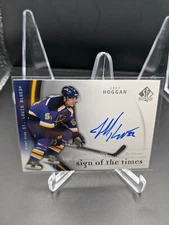 Jeff Hogan Sign of the Times 2005-06 Sp Authentic St Louis Blues