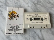 Chicago IX Greatest Hits CASSETTE Tape 1975 Columbia JCT 33900 Beginnings RARE