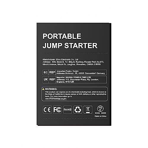 YABER Starthilfe Powerbank 5000A Spitzenstrom 23800 Produktbild-Vorschau 4