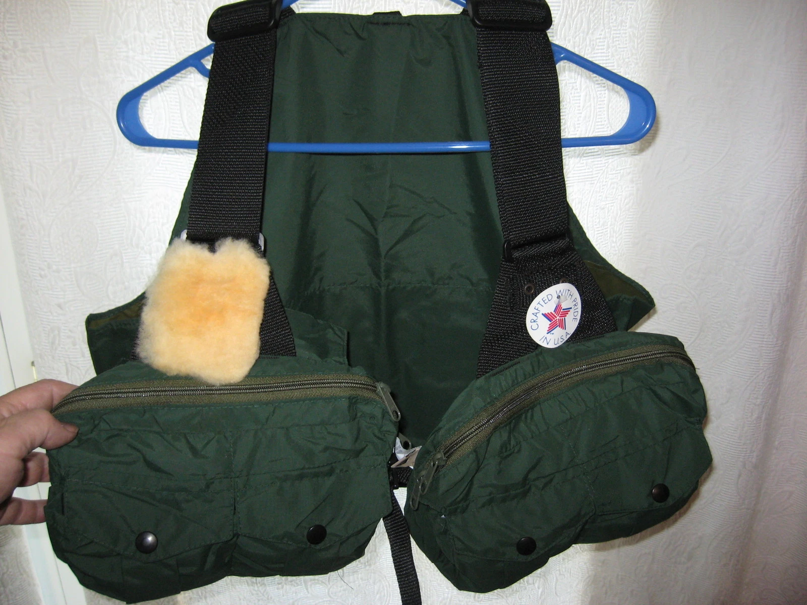 NEW Green H-Back All Weather All Purpose Size Adjustable Fly Fishing Strap Vest
Opens in a new windo