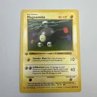 1999 POKEMON BASE SET 1ST EDITION SHADOWLESS #53/102 MAGNEMITE