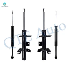 Set of 4 Front Suspension Strut Assembly-Rear Shock For 2014-2018 Jeep Cherokee