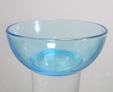 Blaue Schale Iittala Glas Katio ? Kaj Franck  (VR)