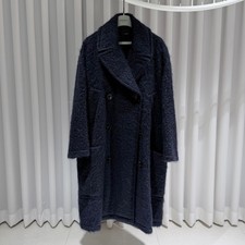 Hermes High-End Mohair Coat Runway 50 153975611