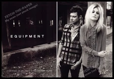 Equipment 2010s Print Ad(2 pgs) 2013 The Kills Allison Mosshart & Jamie Hince