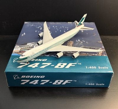 #ad Phoenix Model 1:400 Cathay Pacific Cargo Boeing 747 8F B LJE PH682 Diecast Plane $59.99