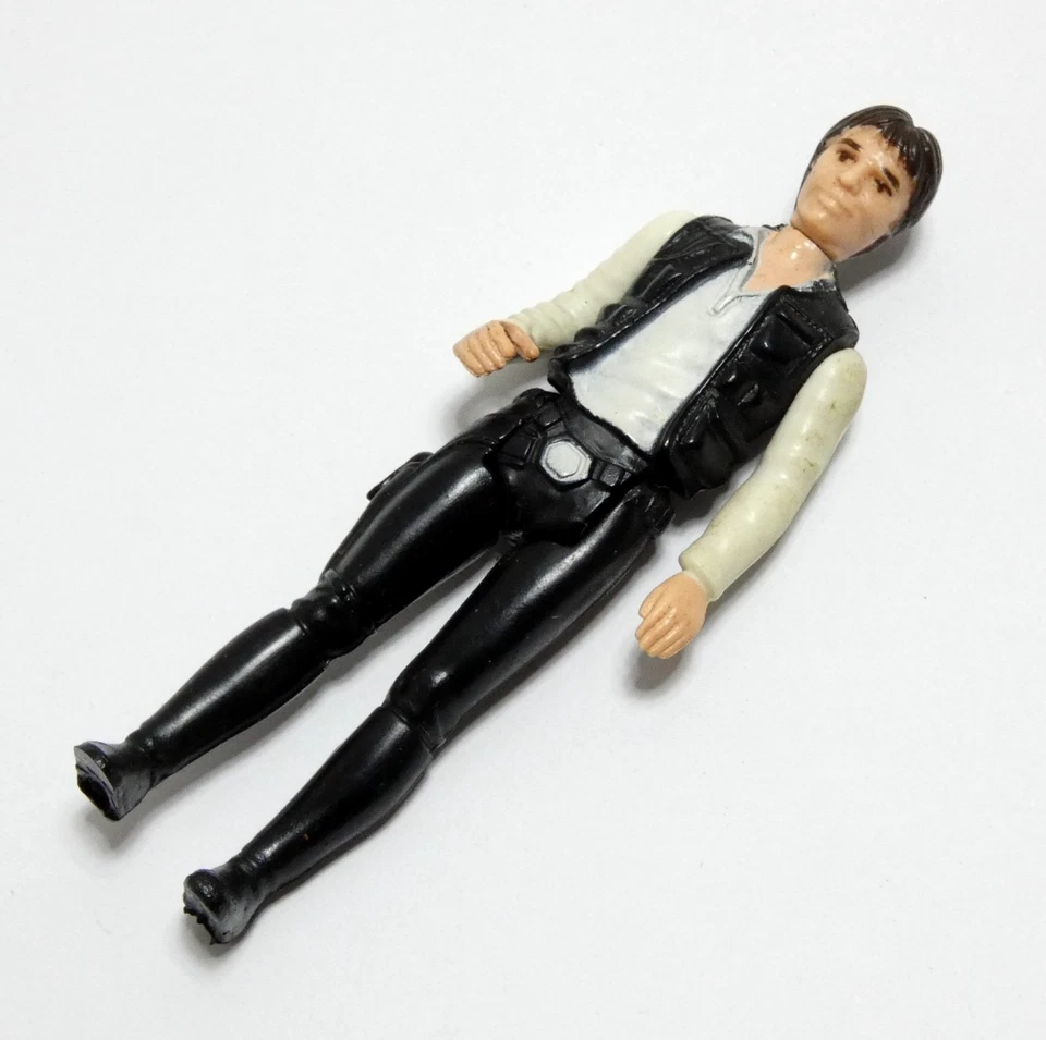 Figurine Star Wars HAN SOLO GMFGI 1977 Sans arme Jouet collection vintage Tbe - Photo 2/4