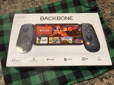 Backbone One 2nd Gen Mobile Gaming Controller Black for iPhone 14 Lightning