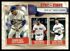 2019 Topps Big League Edwin Diaz/Craig Kimbrel/Blake Treinen Seattle