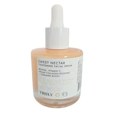 TRULY Sweet Nectar Tightening Facial Serum 1.7oz Made in USA Cruelty Free Vegan